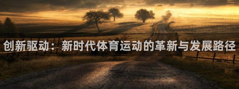 中欧医疗创新股票a：创新驱动：新时代体育运动的革新与发展路径